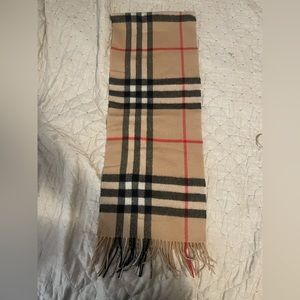 Authentic Burberry Cashmere Scarf